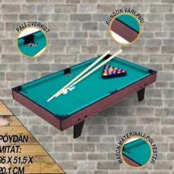 Biljardipöytä Blackwood Junior 3'