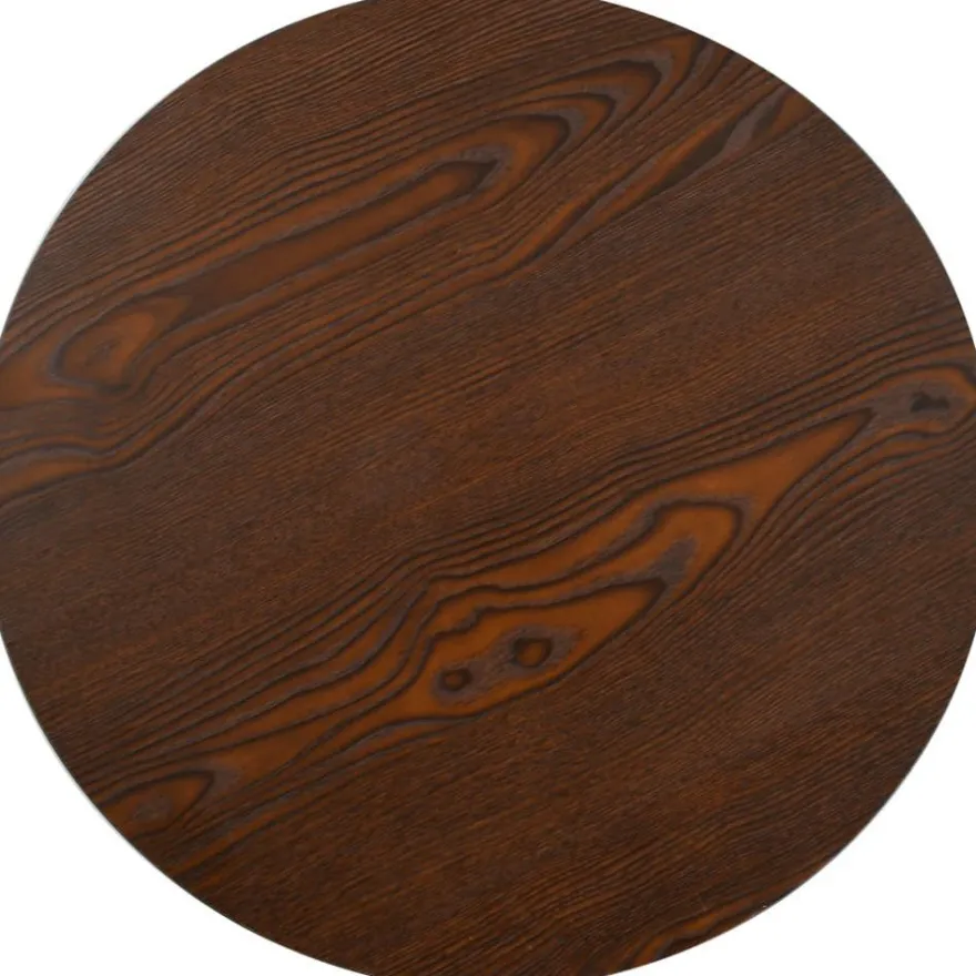 Bistropöytä tummanruskea 60 cm mdf
