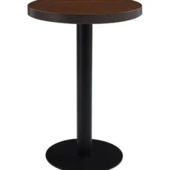 Bistropöytä tummanruskea 60 cm mdf
