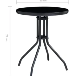 Bistrosarja, musta ja antrasiitti, eri kokoja