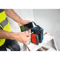 Bluetooth-kaiutin Bosch Professional GPB 18V-1 C Solo, 18V, ilman akkua + akkukansi BA 18-12