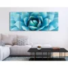Canvas-taulu Artgeist Agave Blue, 5-osainen, kapea, eri kokoja