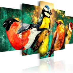 Canvas-taulu Artgeist Birds Meeting, eri kokoja