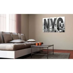 Canvas-taulu Artgeist Black and White New York, eri kokoja