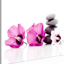 Canvas-taulu Artgeist Calm Mallow Pink, 1-osainen, leveä, eri kokoja