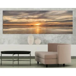 Canvas-taulu Artgeist Cloudy Evening, 1-osainen, kapea, eri kokoja