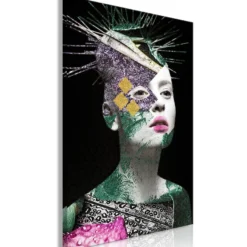 Canvas-taulu Artgeist Colourful Portrait, 1-osainen, pystysuuntainen, eri kokoja