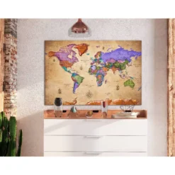 Canvas-taulu Artgeist Colourful Travels, 1-osainen, eri kokoja