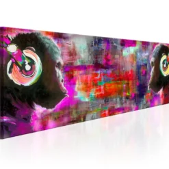 Canvas-taulu Artgeist Colours of Music, eri kokoja