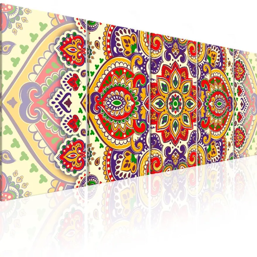 Canvas-taulu Artgeist Colourful Ornament, eri kokoja