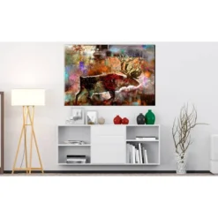 Canvas-taulu Artgeist Colourful Caribou, eri kokoja