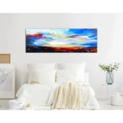 Canvas-taulu Artgeist Colourful Sky, 1-osainen, kapea, eri kokoja