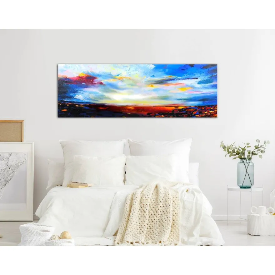 Canvas-taulu Artgeist Colourful Sky, 1-osainen, kapea, eri kokoja
