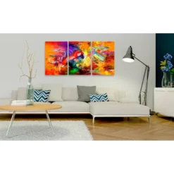 Canvas-taulu Artgeist Colourful Parrot, eri kokoja