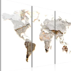 Canvas-taulu Artgeist Concrete Continents, eri kokoja