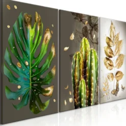 Canvas-taulu Artgeist Covered in Gold, 120x60cm