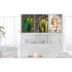Canvas-taulu Artgeist Covered in Gold, 120x60cm