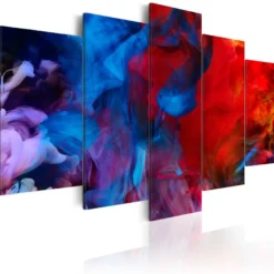 Canvas-taulu Artgeist Dance of Colourful Flames, eri kokoja