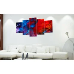 Canvas-taulu Artgeist Dance of Colourful Flames, eri kokoja