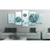 Canvas-taulu Artgeist Embedded In Turquoise, eri kokoja
