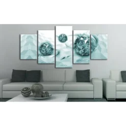 Canvas-taulu Artgeist Embedded In Turquoise, eri kokoja