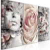 Canvas-taulu Artgeist Floral Smile, 120x60cm