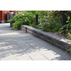 Citylaatta Lakka 60mm, harmaa 238x238x60mm