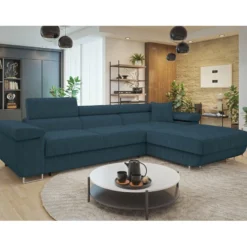 Divaanisohva TOREZIO MINI, 4-istuttava, vakosametti, eri värivaihtoehtoja