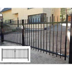 Elementtiaidan ajoportti AB Polar, 900 x 4000 mm