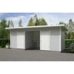 Elementtivarasto Aarni E8M, 8040x2140mm, 17.21m², puuvalmis