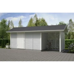 Elementtivarasto Aarni E8M, 8040x2140mm, 17.21m², puuvalmis