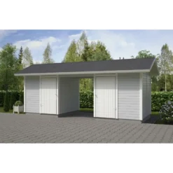 Elementtivarasto Aarni E8M, 8040x2140mm, 17.21m², puuvalmis
