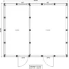 Elementtivarasto Aarni E16, 4240x5040mm, 21.36m², puuvalmis