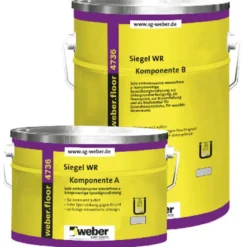 Epoksipinnoite Weber Floor 4736 RAL 7001 10 kg