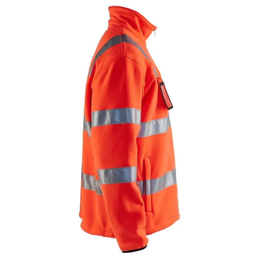 Fleecepusero Blåkläder 4833 Highvis, huomiopunainen