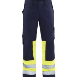 Housut Blåkläder 1478 Multinorm, mariininsininen/huomiokeltainen