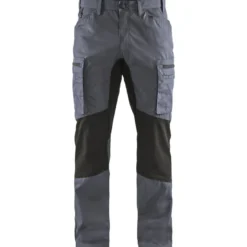 Housut Blåkläder 1459 Stretch, harmaa/musta