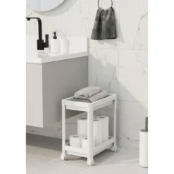 Hylly pyörillä Linento Furniture TKRLKKT-2K, 23x36x40cm, eri värejä
