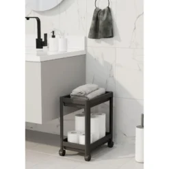 Hylly pyörillä Linento Furniture TKRLKKT-2K-2, 23x36x40cm, 2kpl, eri värejä