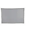 Hyttysverkko Hillerstorp Luxor 3x3m paviljongille, vaaleanharmaa/musta, 4kpl