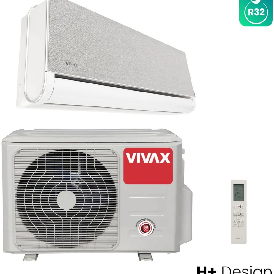Ilmalämpöpumppu Vivax H+ Design, eri värejä