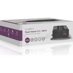 Invertteri Nedis PIP30012FBK 12V 300W puhdas siniaalto