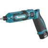 Iskevä sauvaruuvinväännin Makita TD022DSJ, 7.2V, 2x1.5Ah akuilla + laukku