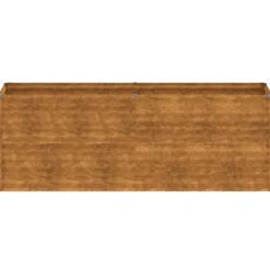 Istutuslaatikko 196x50x69 cm corten-teräs