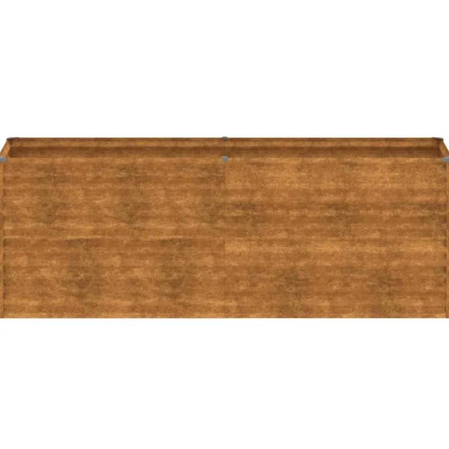 Istutuslaatikko 196x50x69 cm corten-teräs