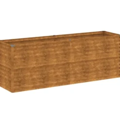 Istutuslaatikko 196x50x69 cm corten-teräs