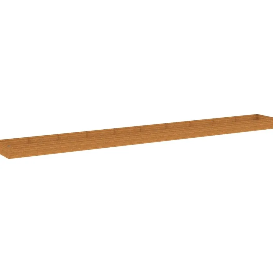 Istutuslaatikko 960x100x36 cm corten-teräs
