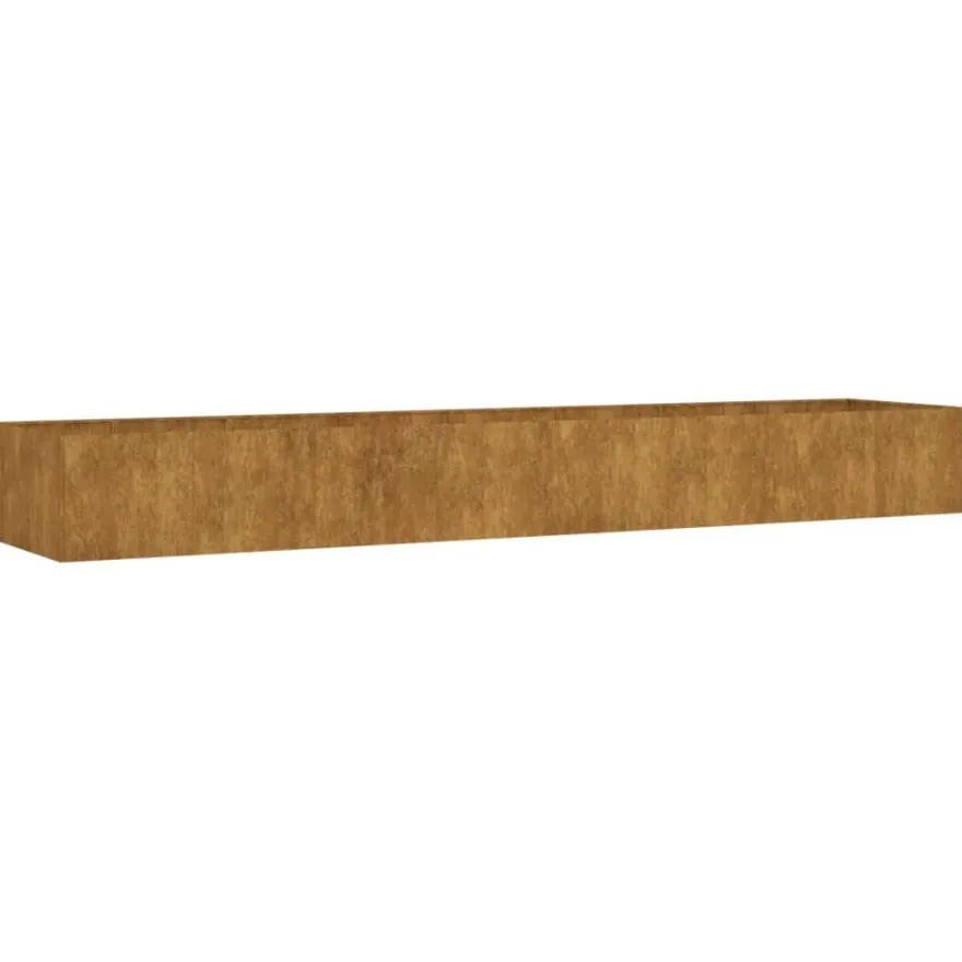 Istutuslaatikko 360x80x40 cm corten-teräs