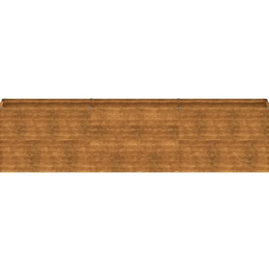 Istutuslaatikko 291x50x69 cm corten-teräs