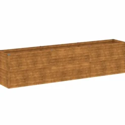 Istutuslaatikko 291x50x69 cm corten-teräs